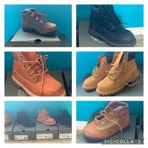 Toddler size 10 Timberlands (gently worn) various colors